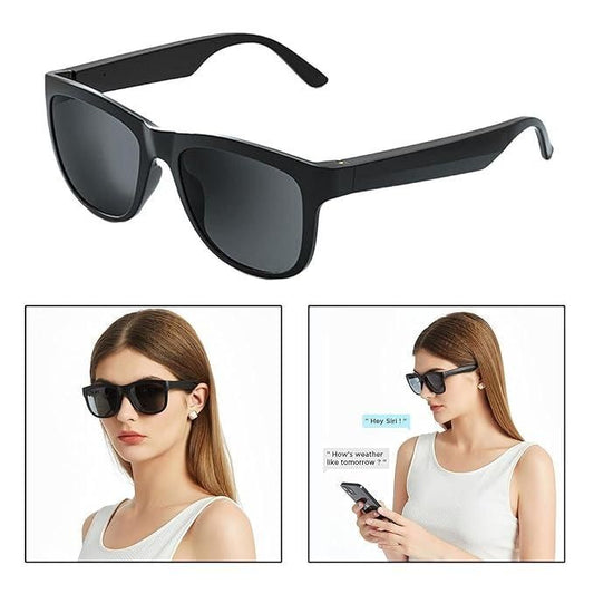 Wireless Bluetooth Sunglasses Open Ear Music and Hands-Free Calling for Men and Women